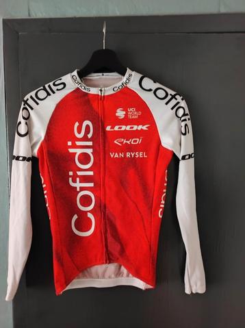 Maillot de cyclisme Cofidis original du pilote Andre Carvalh