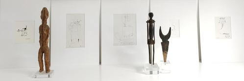 ANDRE VEREECKEN (Belgische kunstenaar) /Set van 5 tekeningen, Antiek en Kunst, Kunst | Schilderijen | Abstract, Ophalen