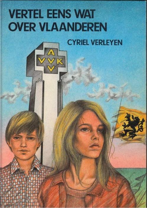 boek: vertel eens wat voer Vlaanderen; Cyriel Verleyen, Livres, Histoire nationale, Utilisé, Envoi