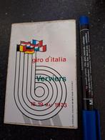Sticker Gito Italia wielrennen vertrek Verviers 1973, Verzamelen, Ophalen of Verzenden, Zo goed als nieuw, Sport