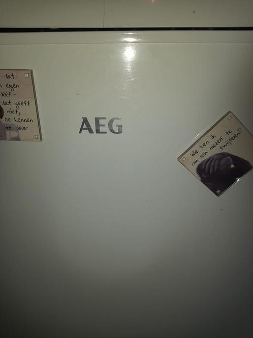 Frigo AEG, Huis en Inrichting, Keuken | Keukenelementen, Gebruikt, Wit, Ophalen