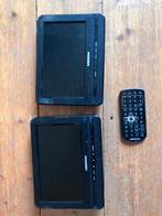 Dubbele dvd speler + scherm voor in de auto, Ophalen of Verzenden, Gebruikt