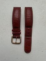 Vintage bruine leren armband 20 mm gekrompen tot 19 mm, Ophalen