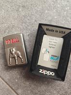 Zippo - SKU 130048 - Emblème Pitbull, Comme neuf, Briquet, Enlèvement ou Envoi