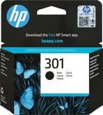 HP 301 - Inktcartridge - Origineel - Zwart, Computers en Software, Verzenden, Nieuw, Cartridge, Hp