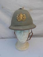 congo Force publique tropen helm (B), Verzamelen, Militaria | Algemeen, Ophalen of Verzenden, Landmacht, Helm of Baret