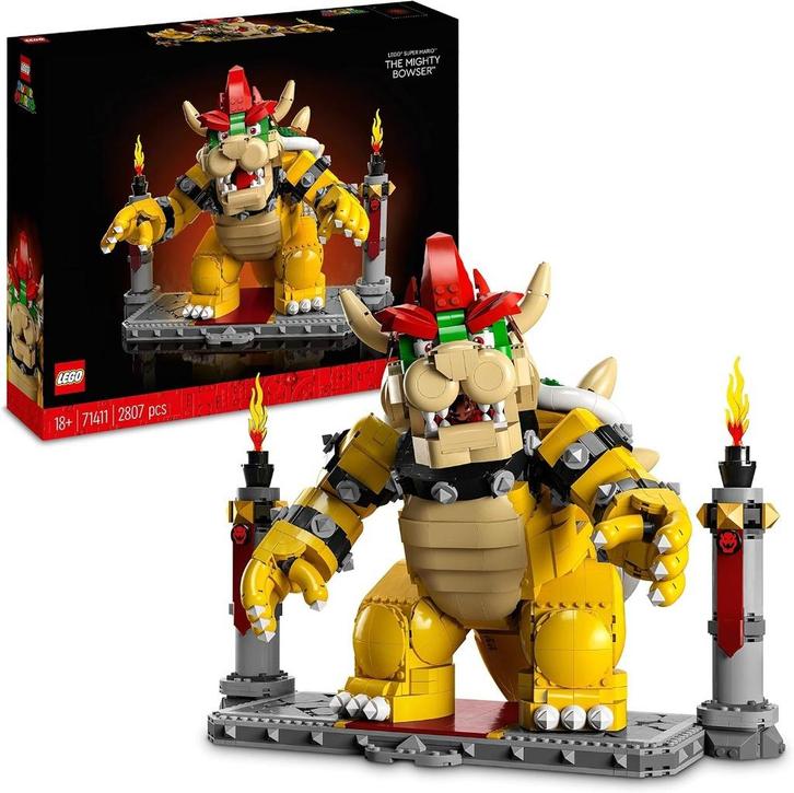 Neuf - Lego Mario - Le puissant Bowser (71411), Kinderen en Baby's, Speelgoed | Duplo en Lego, Nieuw, Lego, Complete set, Ophalen of Verzenden