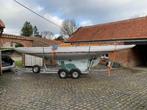 Zeilboot Dragon Draak Borresen GBR390 1963, Watersport en Boten, Ophalen, Geen motor, Gebruikt, 6 meter of meer