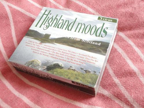 Highland Moods Beautiful Melodies from Scotland 3 aparte cds, CD & DVD, CD | Compilations, Enlèvement ou Envoi