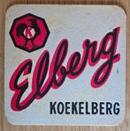 Elberg Koekelberg sous-bock bierviltje bierdeckel coaster, Collections, Marques de bière, Enlèvement ou Envoi, Utilisé, Sous-bock
