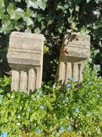 2 betonnen zuilen, Tuin en Terras, Ophalen, Gebruikt