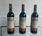 3 flessen Château Monlot Capet Saint-Émilion Grand Cru 1986, Verzamelen, Wijnen, Ophalen of Verzenden, Zo goed als nieuw