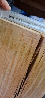 Industriele eiken zuil/balk/pilaar/sokkel  21x17x98cm., Huis en Inrichting, Stoffering | Vloerbedekking, Ophalen, Zo goed als nieuw