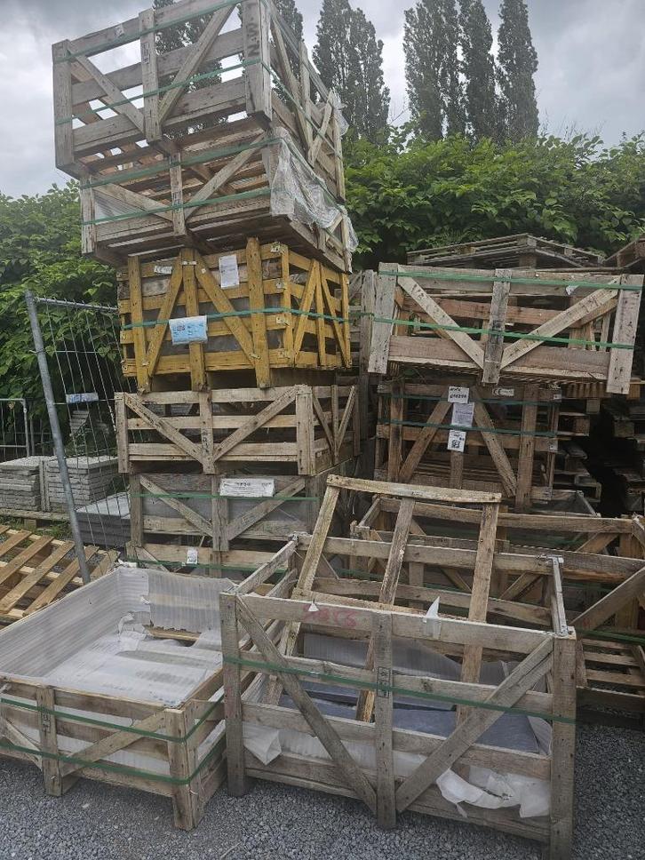 Houten kratten (leeg), Doe-het-zelf en Bouw, Kratten en Dozen, Gebruikt, Krat, Ophalen