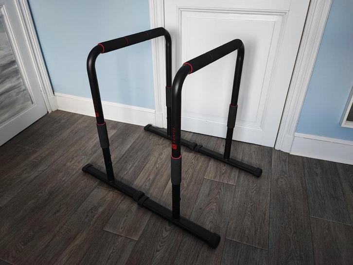 Domyos Training Station 100 (Goede staat!), Sport en Fitness, Fitnessmaterialen, Zo goed als nieuw, Push-up steun, Armen, Benen