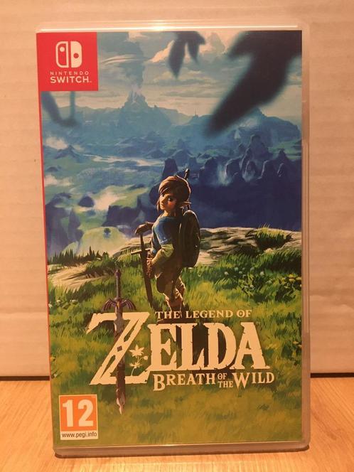 De legende van Zelda: Breath of the wild [SCHAKELAAR], Games en Spelcomputers, Games | Nintendo Switch, Zo goed als nieuw, Avontuur en Actie