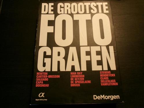De grootste fotografen  - De Morgen -, Boeken, Kunst en Cultuur | Fotografie en Design, Fotografen, Ophalen of Verzenden