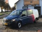 Mercedes-Benz Vito 114 CDI Euro 5 Extra Lang Dubbel Cabine, Auto's, Wit, Mercedes-Benz, Bedrijf, Cruise Control