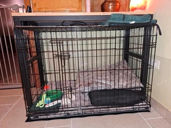 Nieuwe hondenbench XL  Afmetingen: 106cm/70cm/76cm, Dieren en Toebehoren, Hondenhokken, Nieuw, 65 tot 100 cm, 75 tot 110 cm, Ophalen