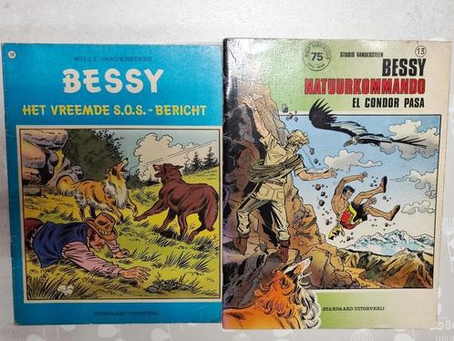 8b*    twee Bessy (Willy Vandersteen) gekleurd, Livres, BD | Comics, Utilisé, Enlèvement