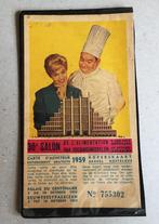 OUDE KOPERSKAART 30e SALON VAN VOEDINGSWAREN 1959, Verzenden