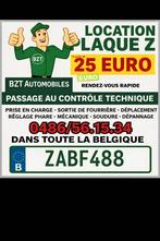 Plaque marchande z déplacement, contrôle technique, Ophalen of Verzenden