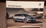 Volkswagen golf variant brochure, Boeken, Auto's | Folders en Tijdschriften, Ophalen of Verzenden, Zo goed als nieuw, Volkswagen