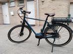 Elektrische Herenfiets Bafang Middenmotor weinig km!, Ophalen, Zo goed als nieuw