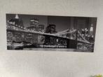 Foto kader glas skyline New York kwalitatief, Ophalen, 50 tot 75 cm, 125 cm of meer, Zo goed als nieuw