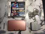 Nintendo 3DS Roze+pen, Games en Spelcomputers, Spelcomputers | Nintendo 2DS en 3DS, Ophalen, Met games, Roze, 3DS