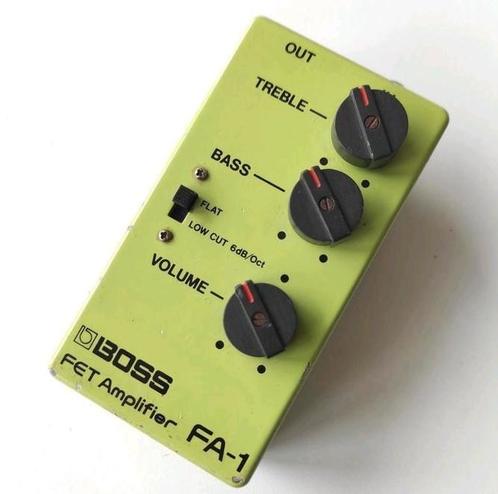 Boss FA-1 FET Amplifier, Muziek en Instrumenten, Effecten, Zo goed als nieuw, Chorus, Delay of Echo, Distortion, Overdrive of Fuzz
