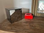 Kleine glazen kubuslamp met vintage design, Ophalen