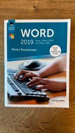 Peter Kassenaar - Handboek Word 2019, Ophalen of Verzenden, Zo goed als nieuw, Peter Kassenaar