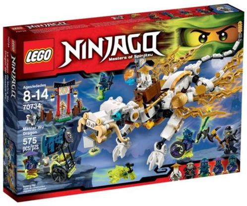 LEGO Ninjago 70734 Master Wu Dragon MET DOOS, Kinderen en Baby's, Speelgoed | Duplo en Lego, Zo goed als nieuw, Lego, Complete set