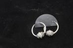 Een elegant paar sterling zilveren oorbellen, Ophalen of Verzenden, Nieuw, Zilver, Hangers
