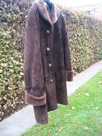 jas mouton retourné - omgekeerd lam/schaap, Kleding | Dames, Jassen | Winter, Maat 38/40 (M), Bruin, Secq, Ophalen of Verzenden