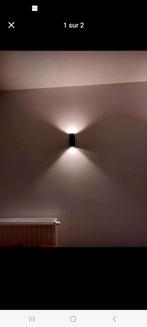 Zwarte wandlamp, Huis en Inrichting, Ophalen, Zo goed als nieuw