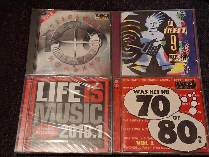 Stubru cd´s, afrekening tijdloze life is Music,  70 of 80, Cd's en Dvd's, Cd's | Verzamelalbums, Zo goed als nieuw, Rock en Metal