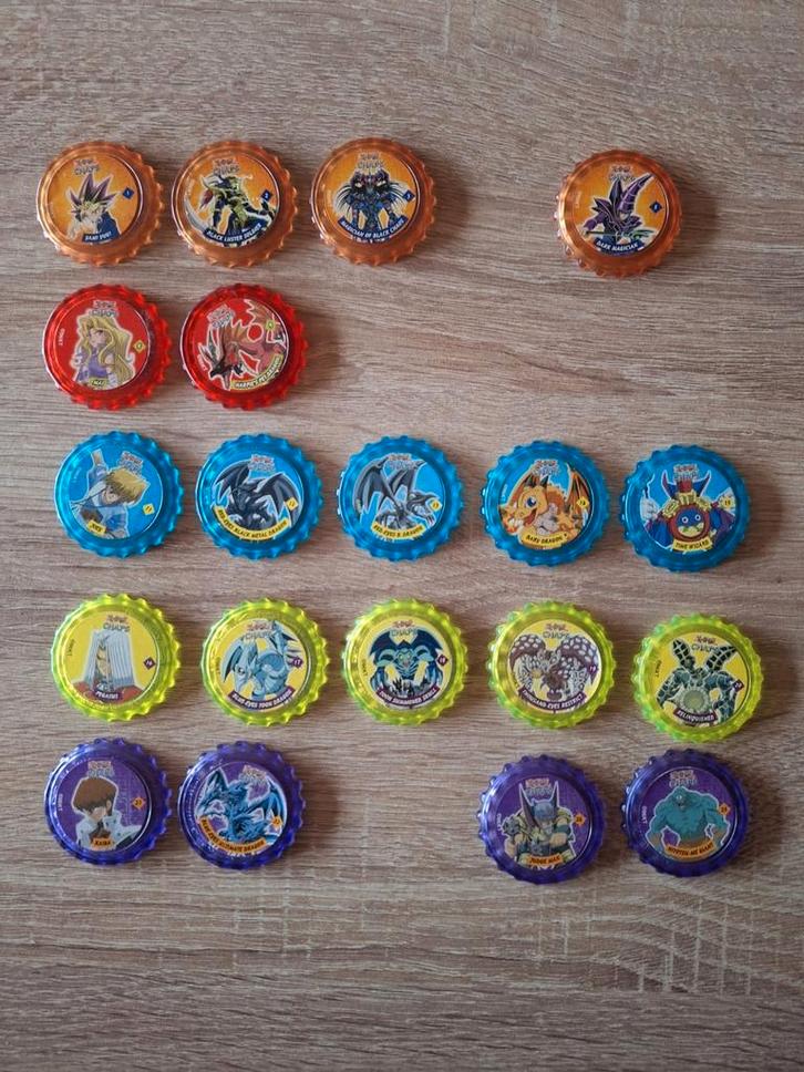 20 Yu-gi-oh chaps, Verzamelen, Flippo's, Ophalen of Verzenden