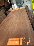 Tafel in teak, Ophalen, Gebruikt, 100 tot 150 cm, Teakhout