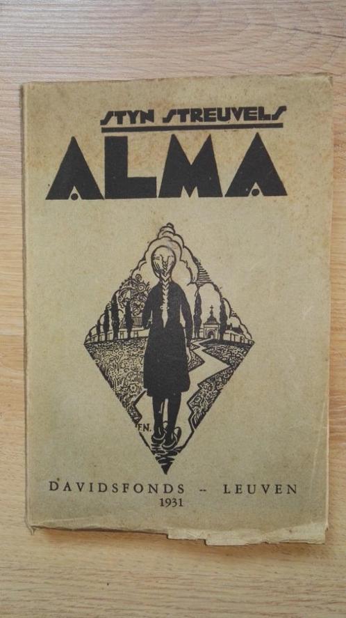 Stijn Streuvels - Alma - Davidsfonds - 1931, Livres, Littérature, Enlèvement ou Envoi