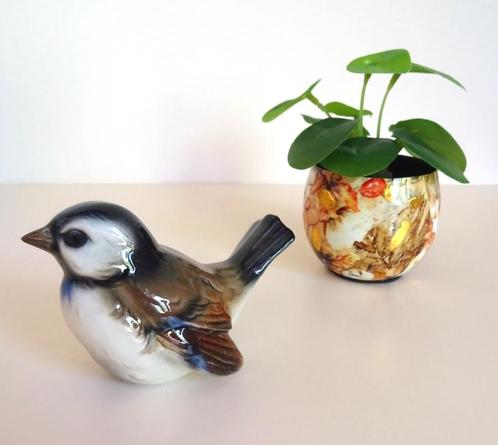 Goebel prachtig porseleinen vogeltje, mus, Verzamelen, Dierenverzamelingen, Zo goed als nieuw, Beeldje of Figuurtje, Vogel, Ophalen of Verzenden