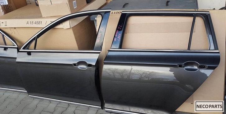 VW PASSAT B8 DEUR DEUREN PORTIER PORTIEREN L/R KLEUR LB8R !!, Auto-onderdelen, Carrosserie, Spatbord, Volkswagen, Gebruikt, Ophalen of Verzenden