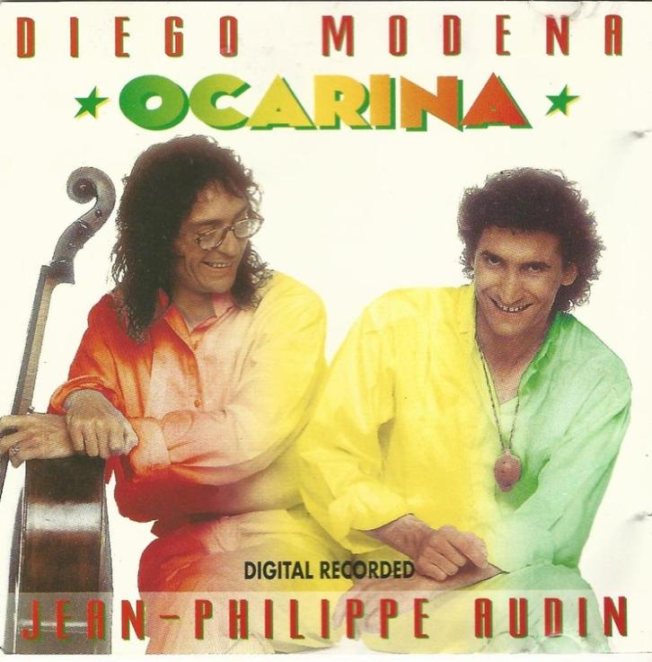 CD * DIEGO MODENA & JEAN-PHILIPPE RUDIN - OCARINA, Cd's en Dvd's, Cd's | Pop, Gebruikt, 1980 tot 2000, Ophalen of Verzenden