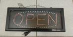 Verlichtings bord met opschrift ""OPEN"", Ophalen, Gebruikt