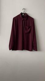 CHEMISIER bordeaux S, Vêtements | Femmes, Blouses & Tuniques, Enlèvement ou Envoi, Comme neuf, Taille 36 (S), Autres couleurs