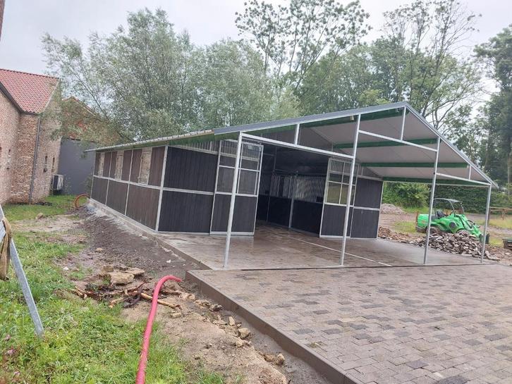 Buiten stallen  weide stal binnen boxen wij maken allenszelf, Animaux & Accessoires, Box & Pâturages
