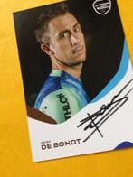 wielerkaart 2024 team  ag2r  dries de  bondt  signe, Verzenden, Zo goed als nieuw