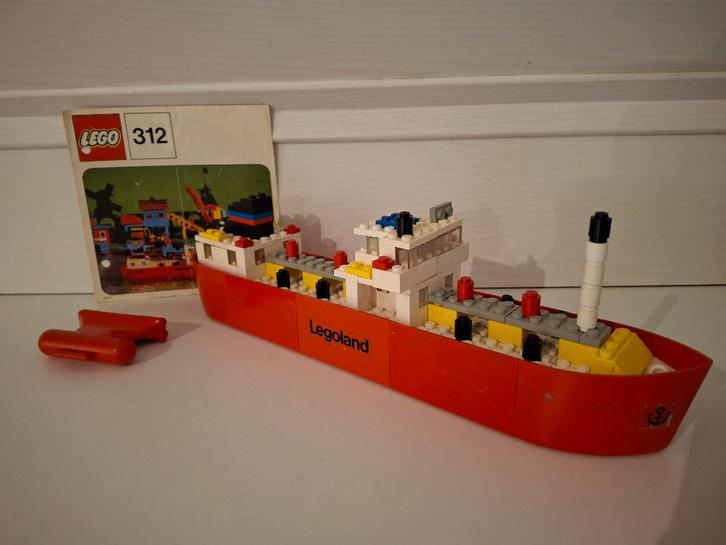 Lego 312 ( 312-3 ) Tanker 1973, Kinderen en Baby's, Speelgoed | Duplo en Lego, Lego, Ophalen of Verzenden