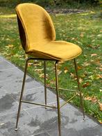 Design Barkrukken goude kleur 3st NIeuw!, Huis en Inrichting, Barkrukken, Ophalen, 60 tot 90 cm, Nieuw, Metaal